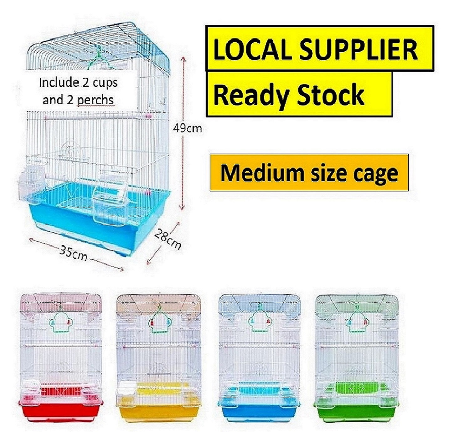 medium parrot cages for sale