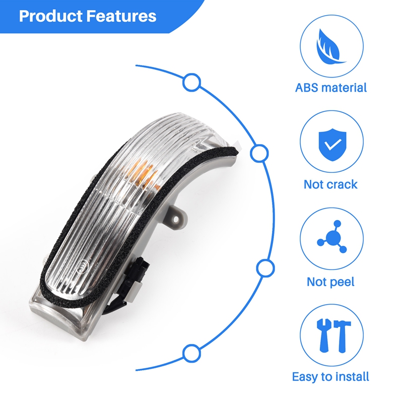 (Rh)Wing Mirror Turn Signal Light For 06-11 Vios 08-13