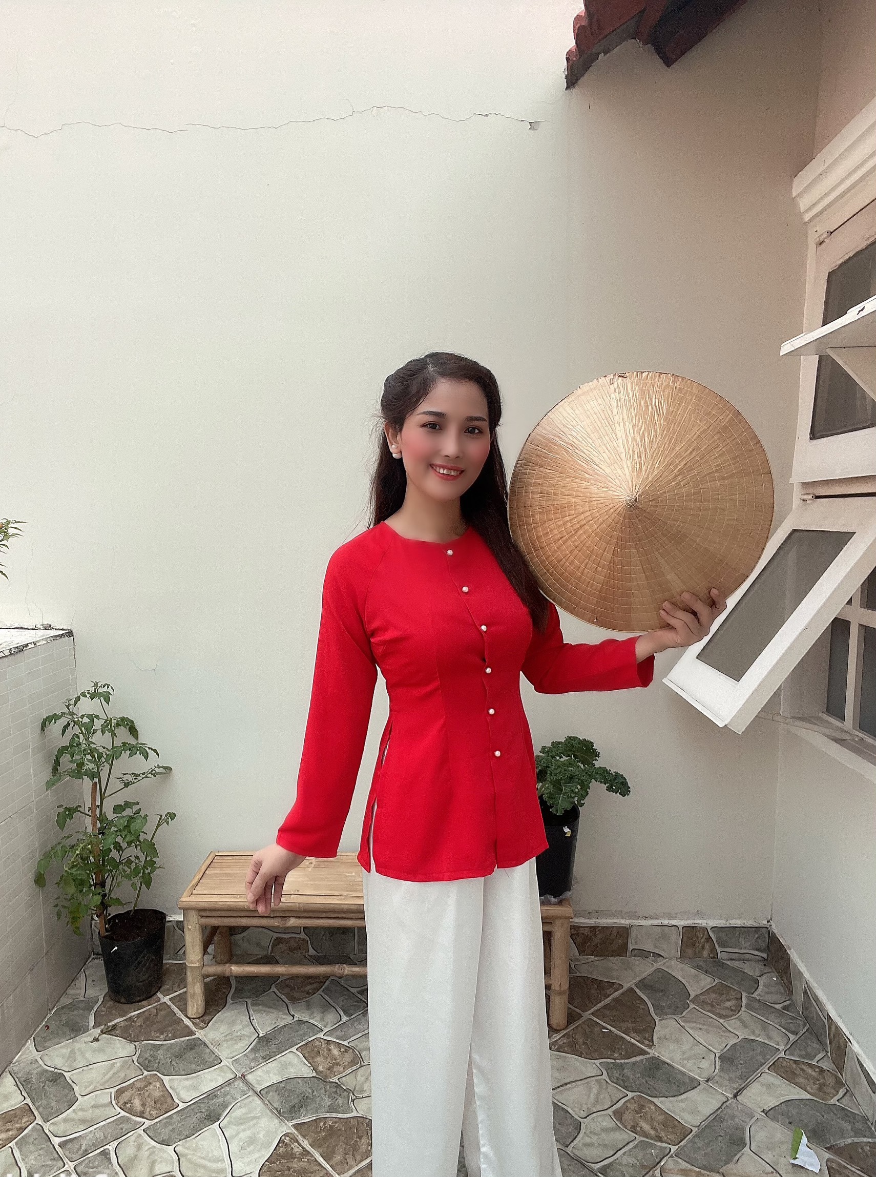 ÁO BÀ BA VẢI LỤA TRƠN