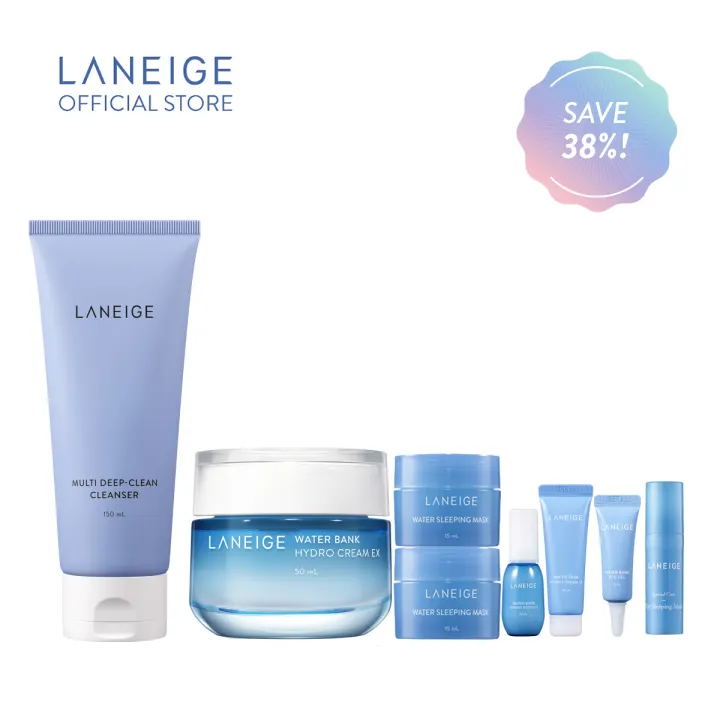 laneige skin care set for oily skin