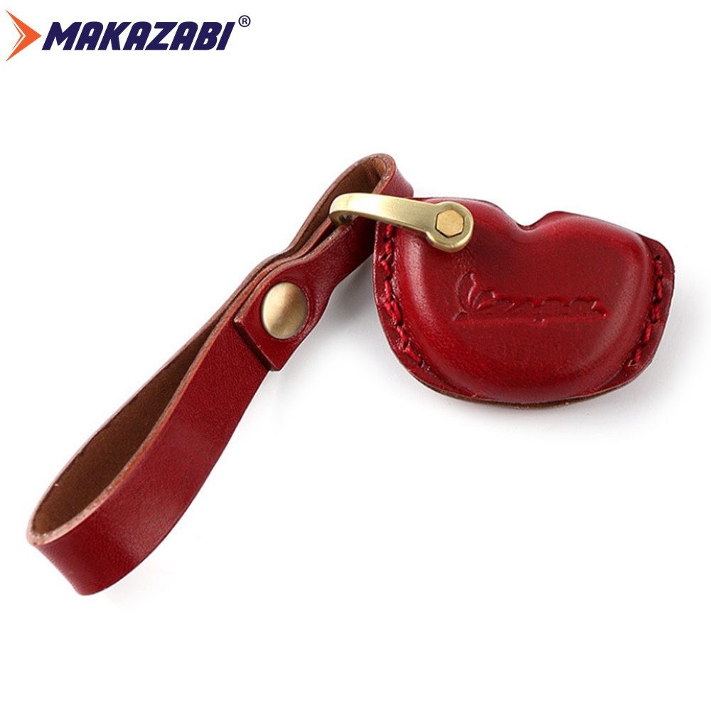 For All Vespa Model GTS LX LXV Sprint Primavera 50 125 250 300 GTS 300ie S 50 Sprint 50 Motorcycle Key Case Shell Cover Leather Key cover
