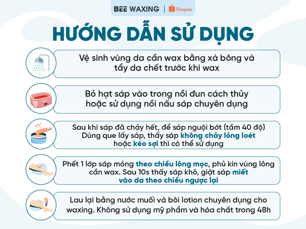 Sáp Wax Lông Nóng Thơm-Hard Wax Beans [Tặng Kèm Que Wax]