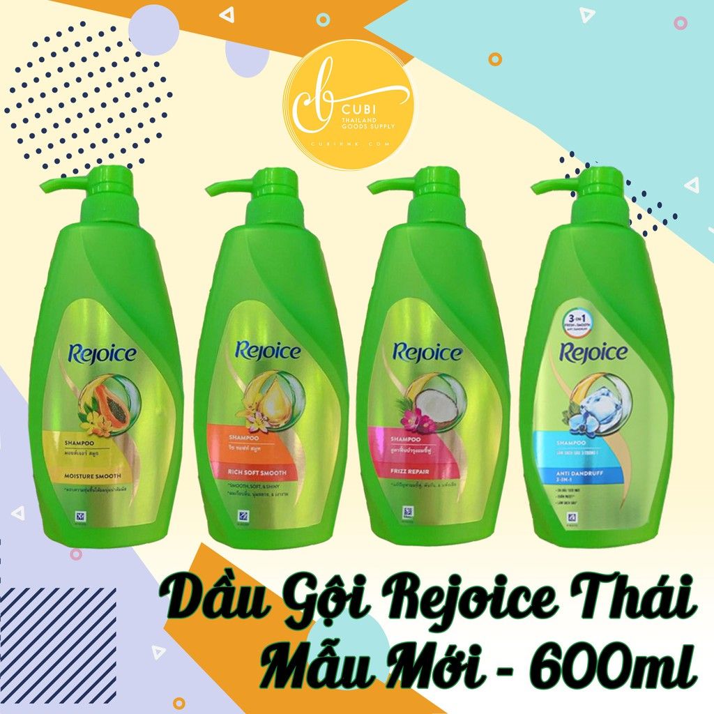 Dầu gội đầu Rejoice Rich Soft Smooth Thái Lan