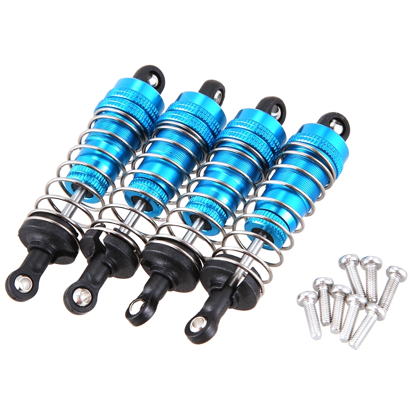 4pcs metal damper replacement accessory fit for 144001 1/14 4wd rc drift racing car parts
