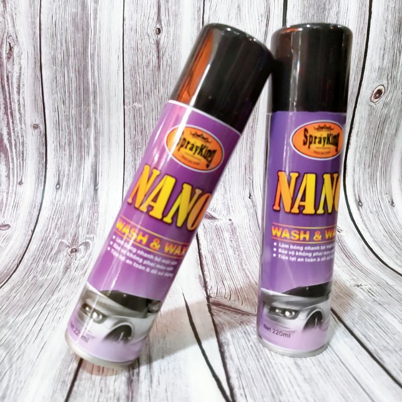 [Tặng khăn]Làm đẹp dàn áo tân trang xe SPRAYKING NANO