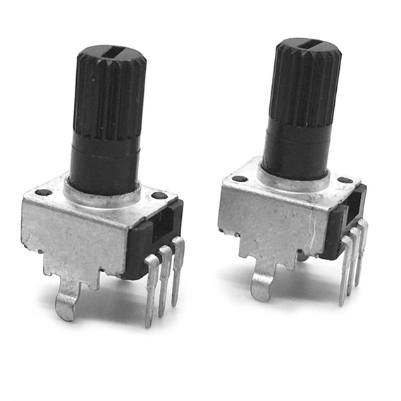 Chiết áp đứng rv09 0932 50k trục đứng 12.5mm