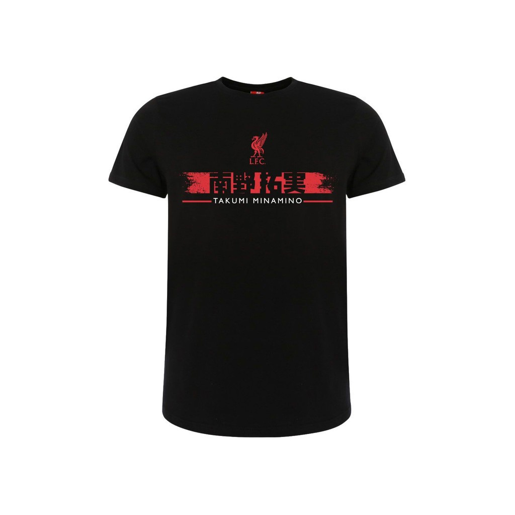 Lfc men minamino adult tee a14009