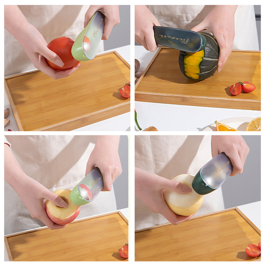Multifunctional Storage Peeling K/N/I/F/E Type Peeling K/N/I/F/E With Storage Box Vegetable Fruit Peeler Supplies Household Kitchen Tool