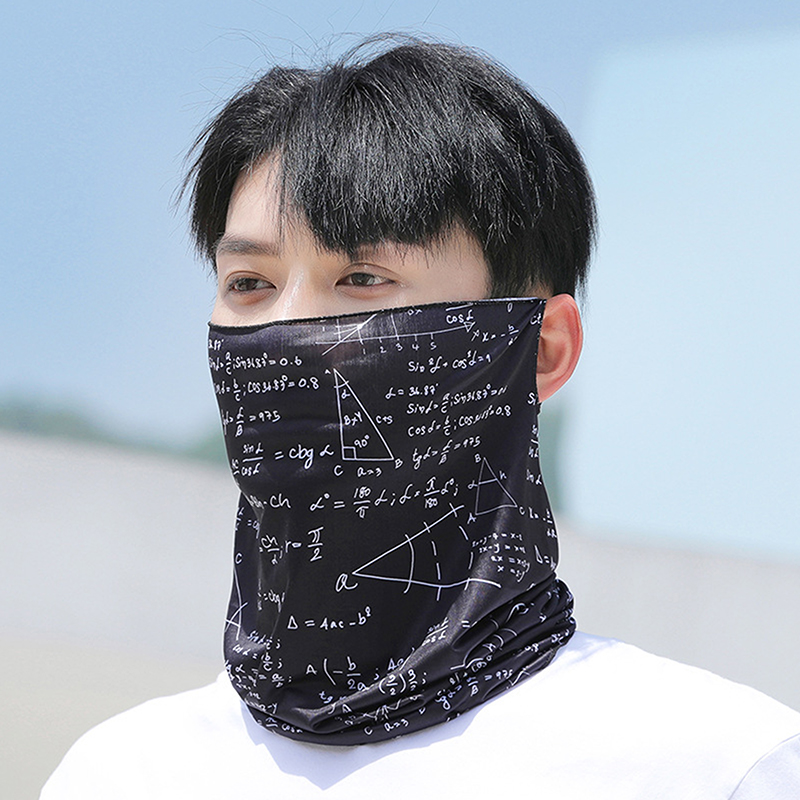 Fashion Punk Sunscreen Mask For Men Women Summer Face Neck UV Protection STARLITE. 