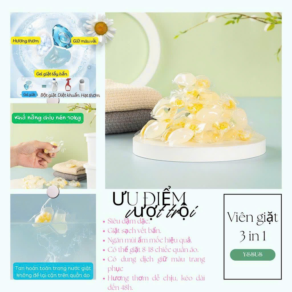 HỘP 30 VIÊN GIẶT  NHẬT