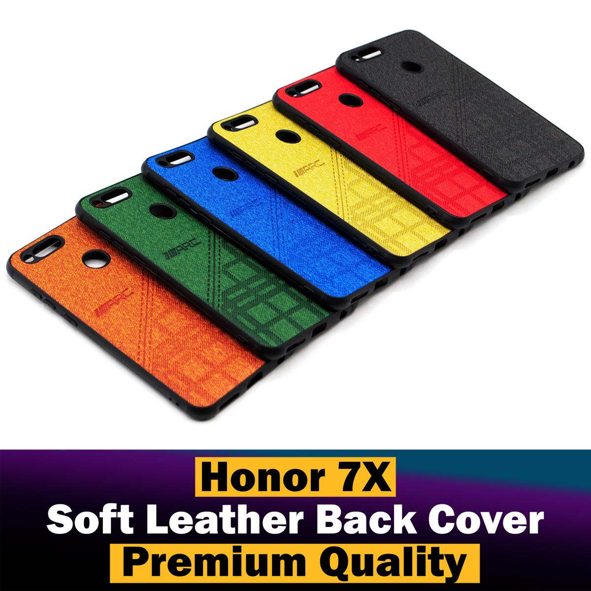 Honor 7x Back Cover Soft Leather Case For Honor 7x