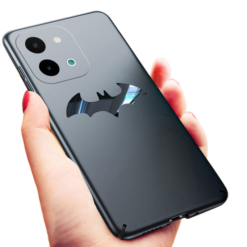Phone case vivo Y28 Smooth Metal Bat Man Marvel DC Design Protector Back cover vivo Y28 4G case.