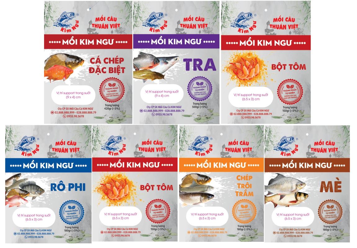 MỒI CÂU CÁ TRA KIM NGƯ