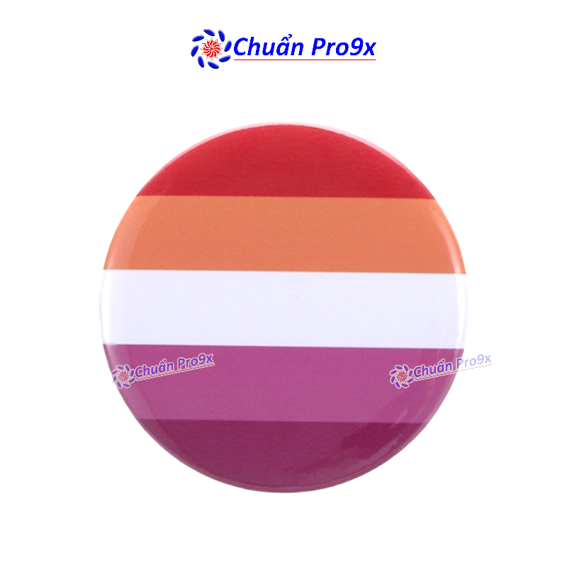 Huy hiệu cờ LGBT đồng tính nữ