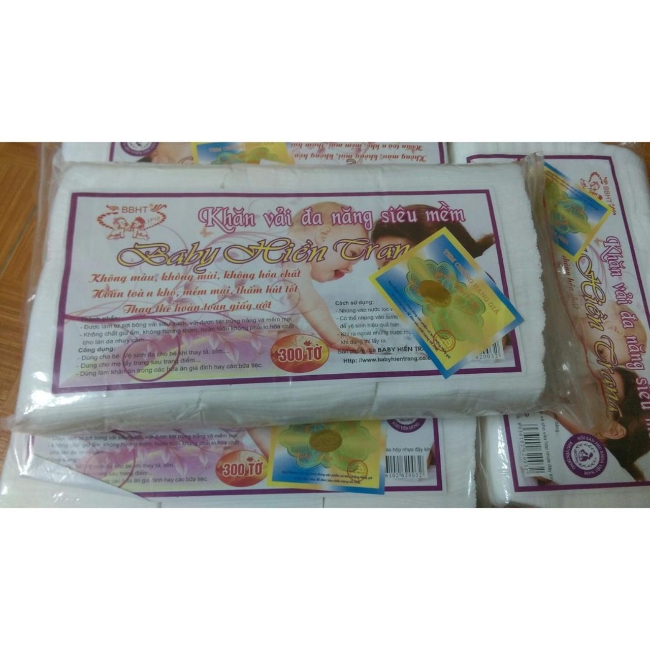 KHĂN KHÔ ĐA NĂNG BABY PHÚ ĐẠT sợi bông vải siêu sạch