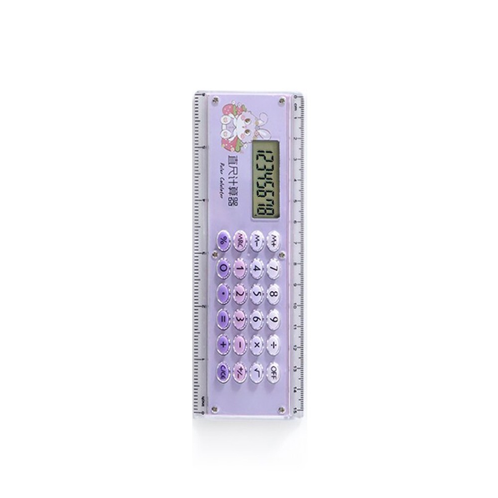 New%208%20Digit%20Straight%20Ruler%20With%20Calculator%2015cm%20Mini%20Students%20Measuring%20Ruler%20Kawaii%20Cartoon%20Stationery%20Drawing%20Tool%20Office%20-%20Image%209