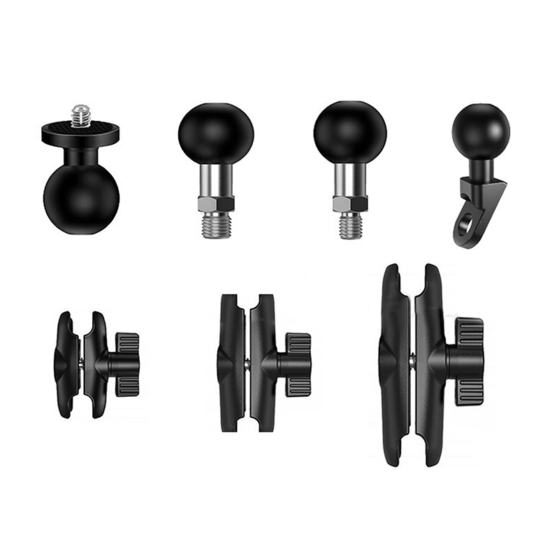 Aluminum%20Alloy%20Double%20Socket%20Arm%20For%2025mm/1%20Inch%20Ball%20Head%20Holder%20Mount%20Clamp%20For%20Bicycle%20Motorcycle%20Camera%20Extension%20Arm%20CVFHHH%20-%20Image%204