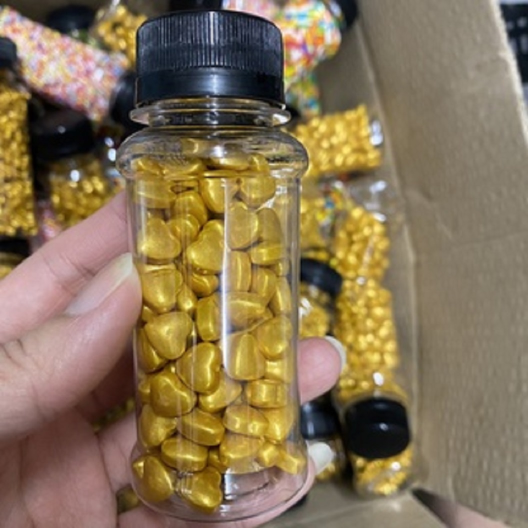 Kẹo trang trí hình trái tim 50g
