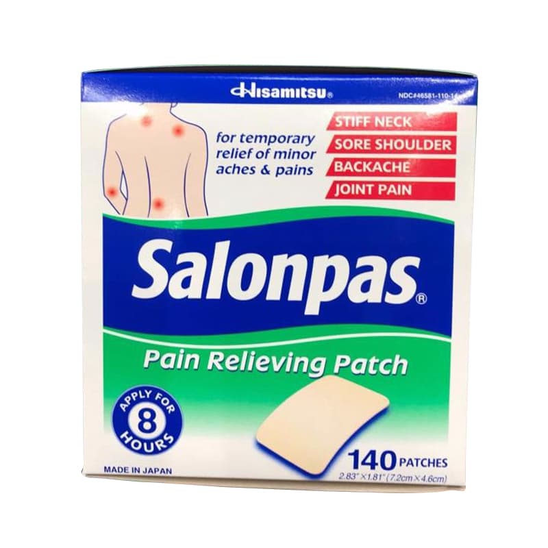 Cao dán Salonpas 140 miếng của Mỹ
