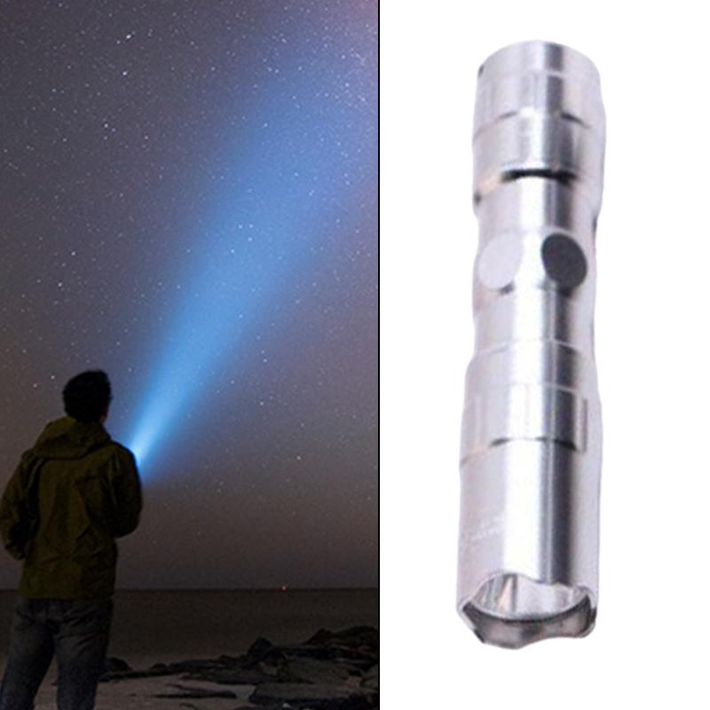BNTOOL Mini Flashlight Camping Torch Bright Aluminum Alloy Small Flash Light Handheld Torch LED Flashlight for Garage Emergency Home