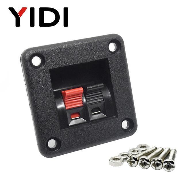 Spring Connector Terminal Audio Speaker 4 Positions Connector Speaker