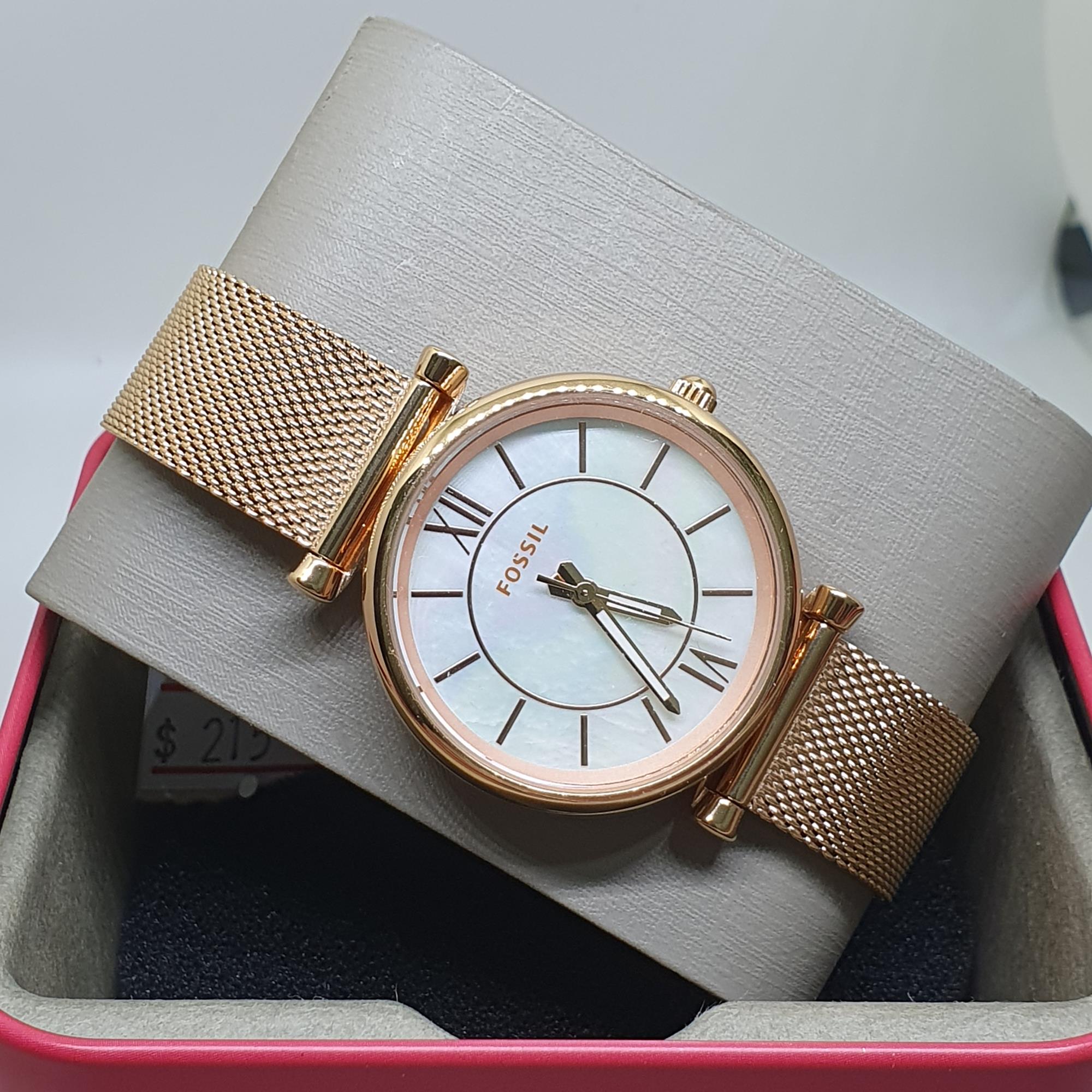 Original] Fossil ES4918 Carlie Three 