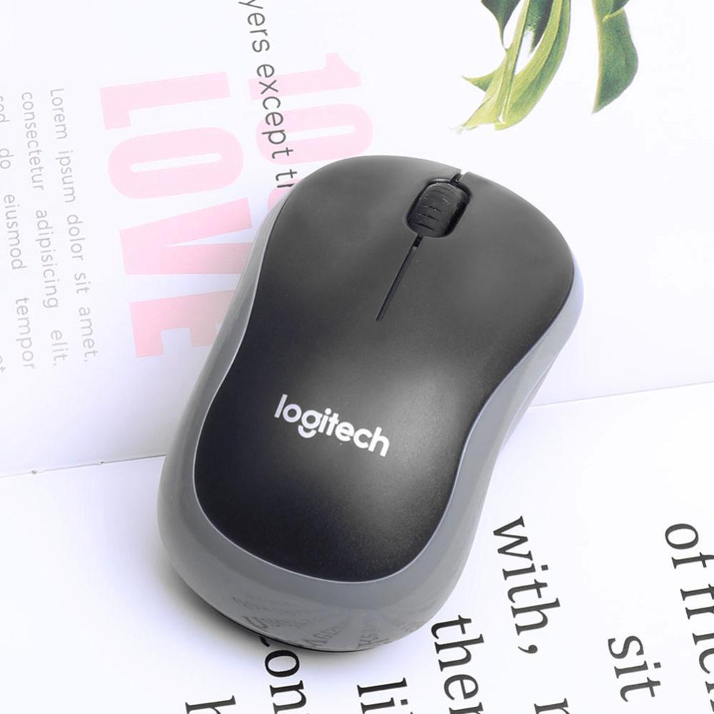 M185 Chuột không dây mini 3 nút chuột công thái học 2.4GHz với USB mini receiver chuột máy tính cho Windows/Mac OS/Linux