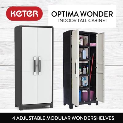 Keter Optima Wonder Indoor Tall Cabinet Lazada Singapore