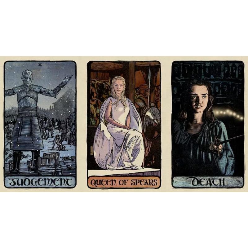 12*7cm GOT Tarot Cards