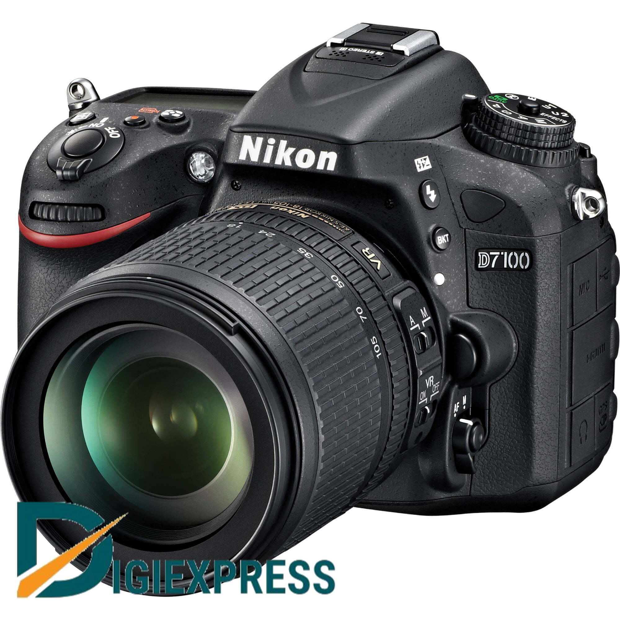 Nikon D7100 DSLR Camera with 18-105mm Lens