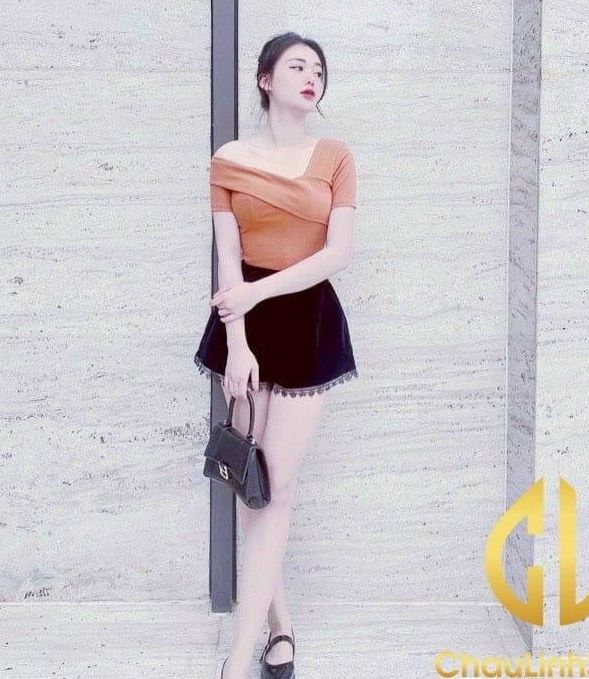 Áo thun gân bẹc vai sang chảnh MC445.