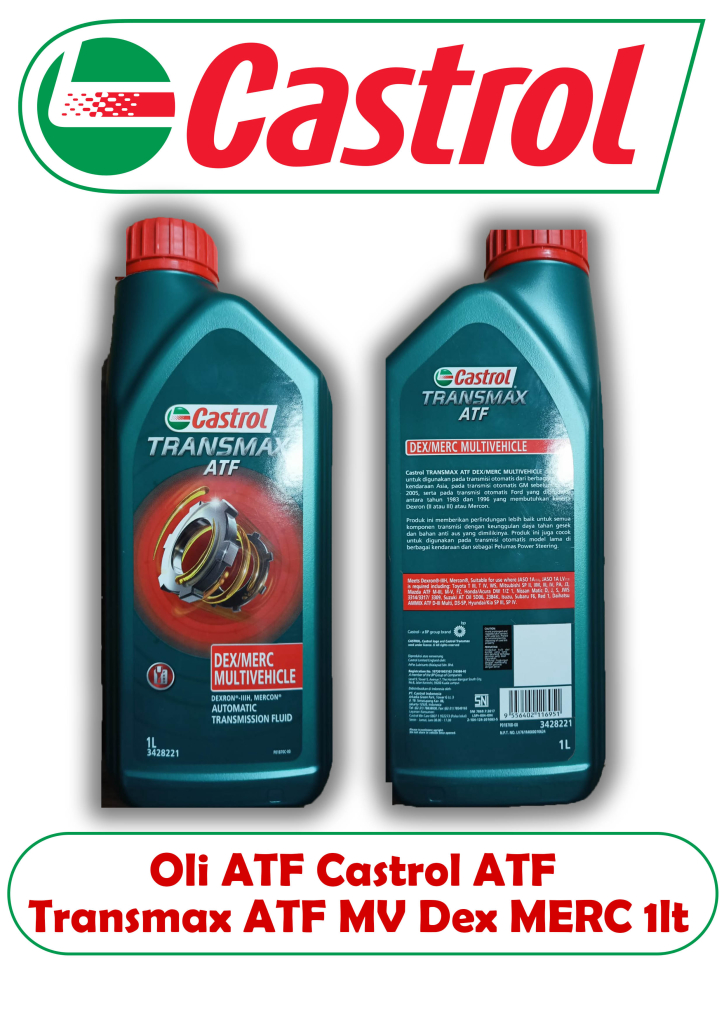 Castrol カストロール TRANSMAX ATF デキシロン ／ マーコン マルチビークル 1L缶