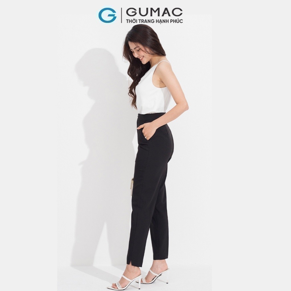 [25 - 29.5 |Voucher 8-12%] Quần tây nữ cơ bản GUMAC QD05008