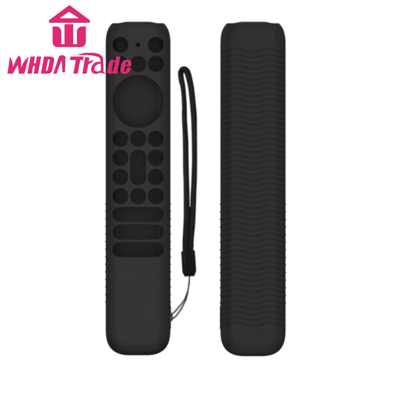 Remote Protective Case Cover Silicone Protective Controller Sleeve Skin With Lanyard  Compatible For TCL RC902V FMR1 RC