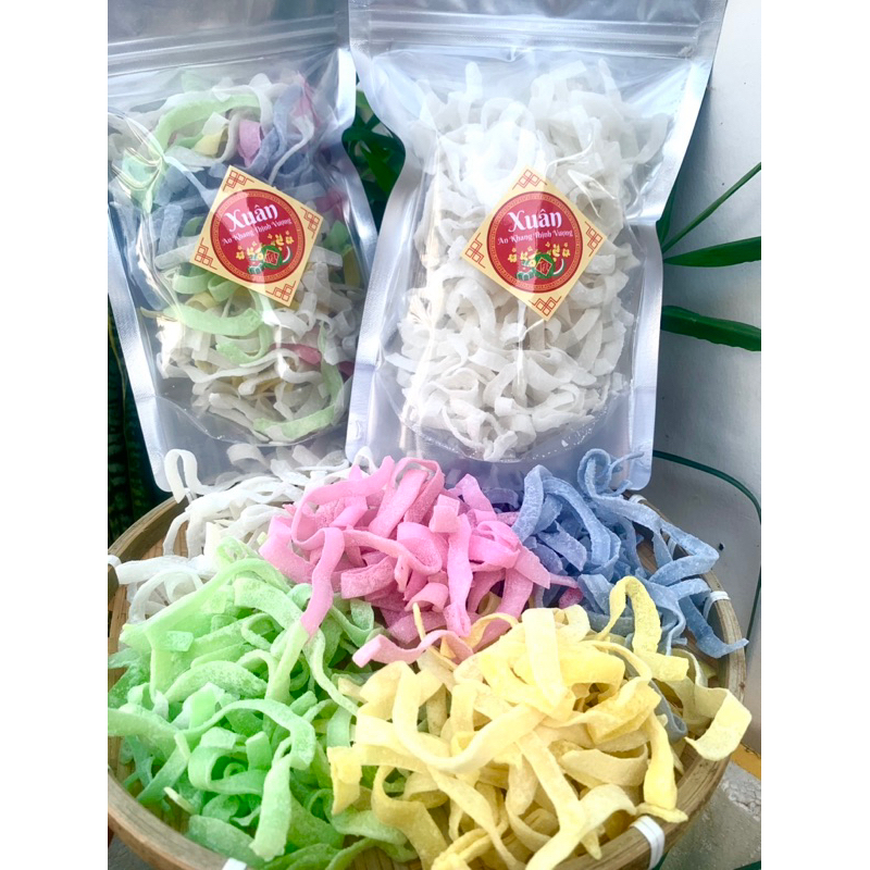 Mứt dừa sợi bào bánh tẻ nhà làm