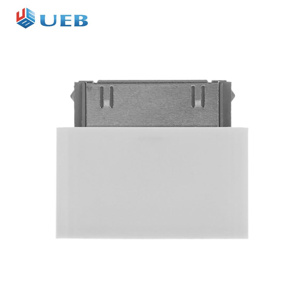 Female micro usb to male for 30 pin iphone4 4s 3g 3gs charger adapter