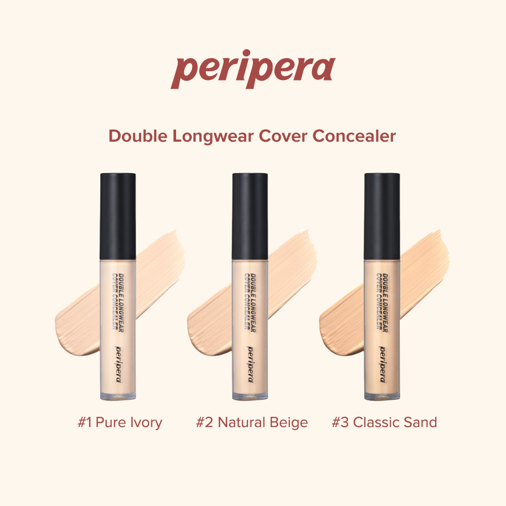 Peripera Double Longwear Cover Concealer (5.5g)