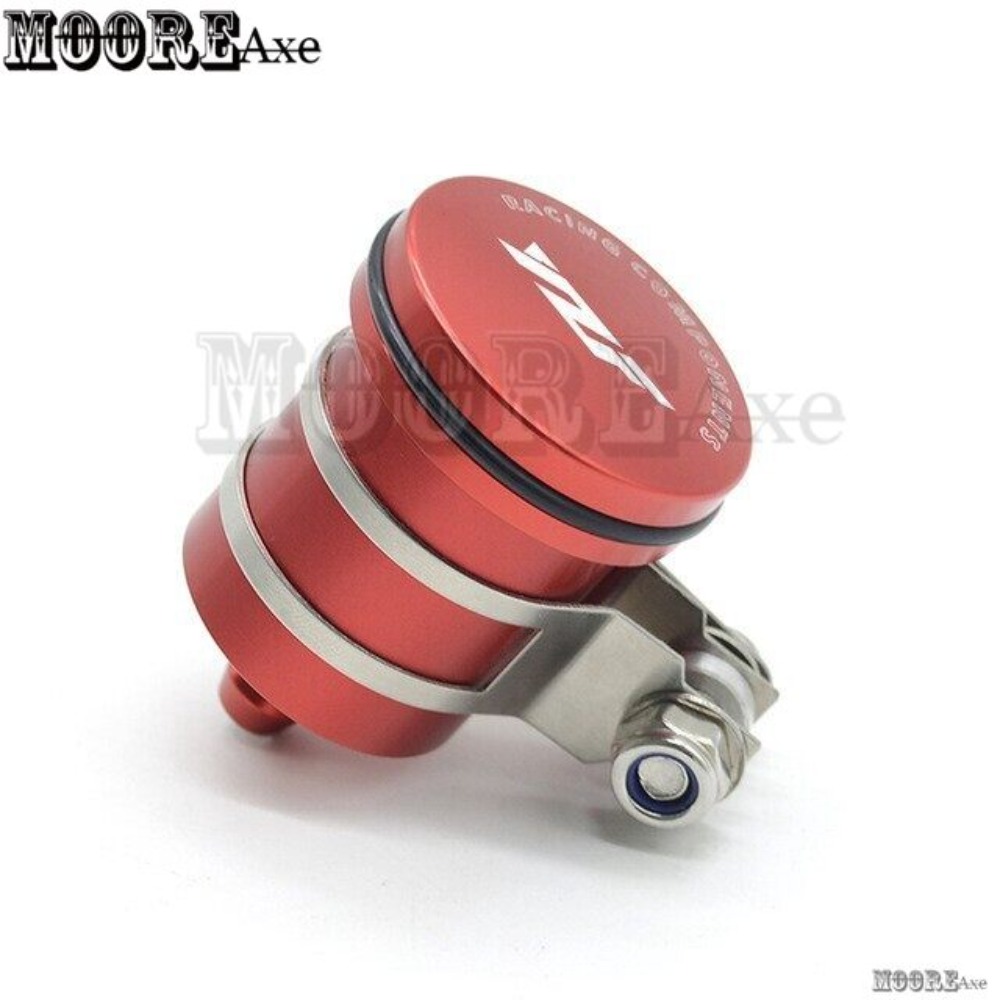 Rear Brake Fluid Reservoir Clutch Oil Cup For Yamaha YZF R1, R3, R6, R25 – Black Aluminum