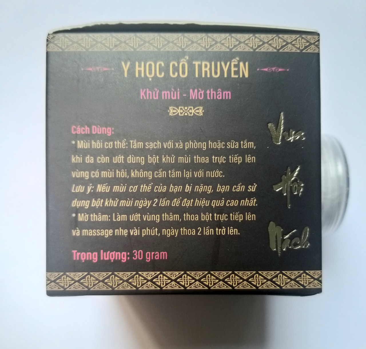 Bột Khử Mùi Hôi Vùng Nách ( Thâm Nách )( Bộ 2 sản phẩm dùng ngày và đêm )