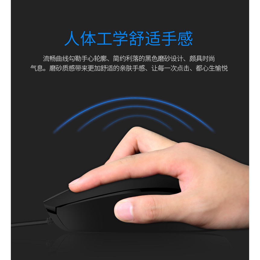 (BH12T) Chuột máy tính Chính Hãng HP có dây M10