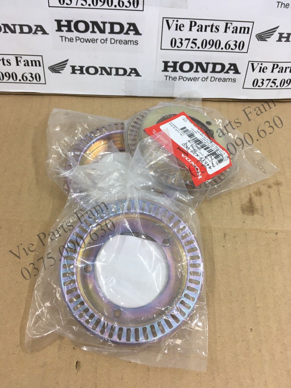 Vòng đĩa ABS SH Mode 2018-2019 (đời SH Mode 1 dây ga), hàng din honda mới 100%