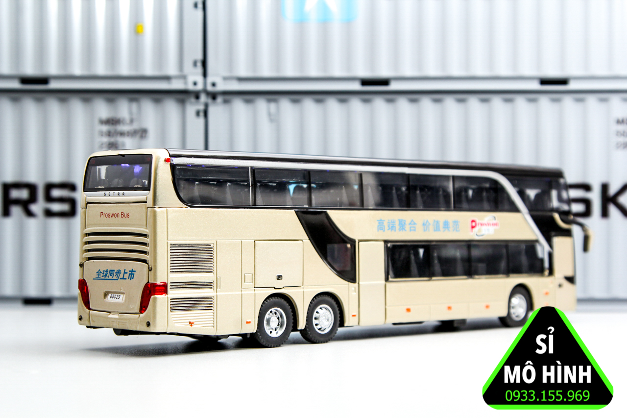 [HCM][ Sỉ Mô Hình ] Mô hình xe khách xe bus hai tầng