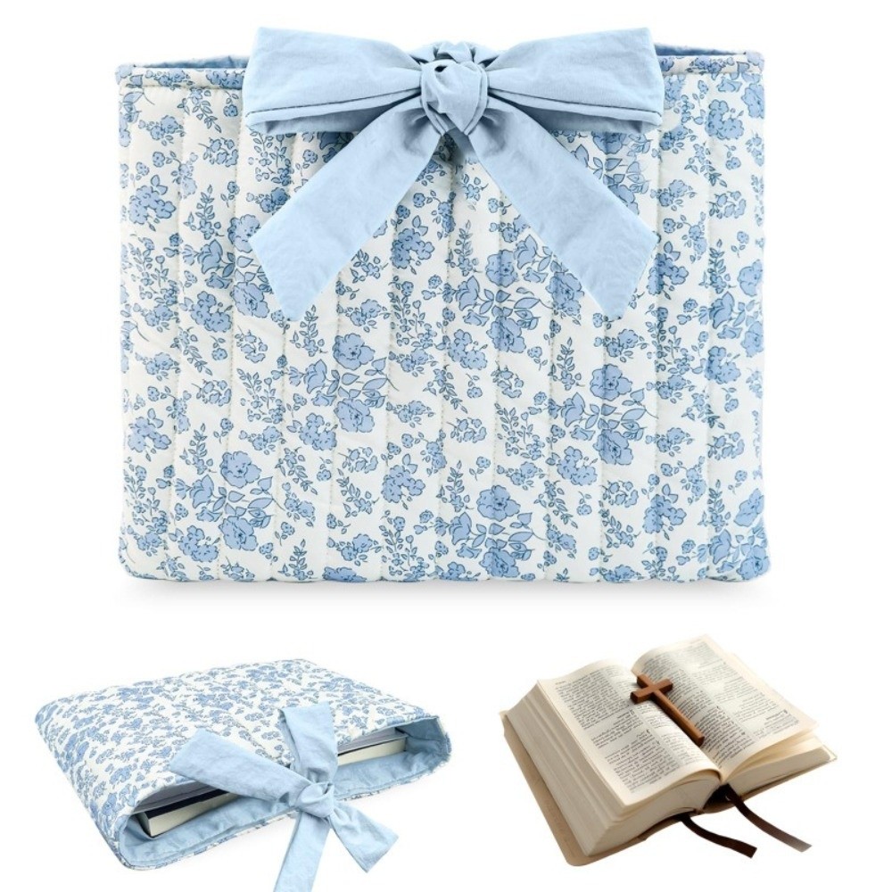 Cute%20Portable%20Floral%20Book%20Storage%20Bag%20Lightweight%20Large%20Capacity%20Cosmetic%20Organizer%20Bow%20Tie%20Quilted%20Design%20Makeup%20Bag%20Makeup%20Organization%20-%20Image%204
