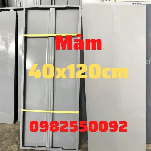 mâm v lỗ (khổ rộng 40cm x dài 60-80-100-120cm).mâm kệ sắt v lỗ
