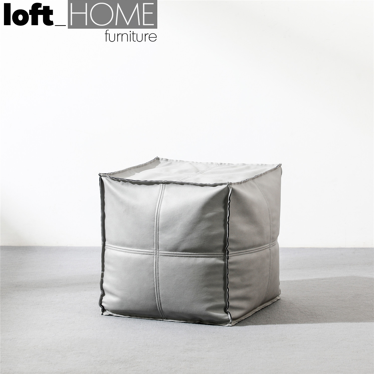 Cube Pouf – SURYA GREY
