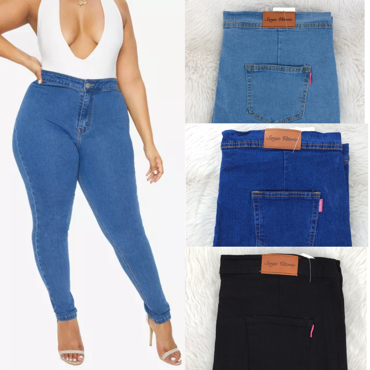SIZE 30-44 Plus Size Joni jeans 