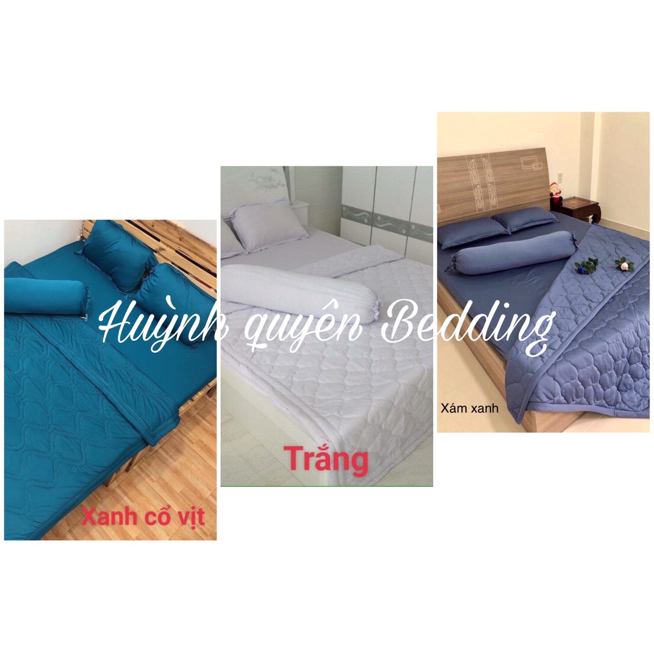 Bô drap ga thun lạnh trơn [5 món] chất thun Hàn Quốc đẹp, mát