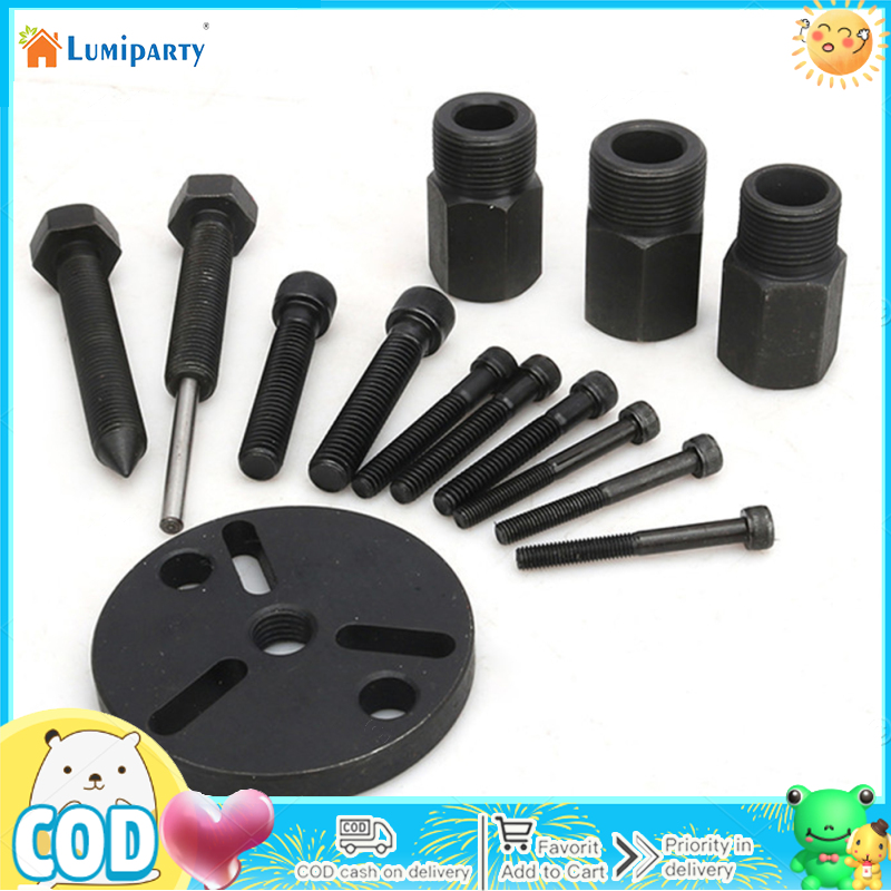 Air Compressor Clutch Rebuild Removal Tool Kit AC Clutch Puller Auto Air Conditioning Compressor Maintenance Tool