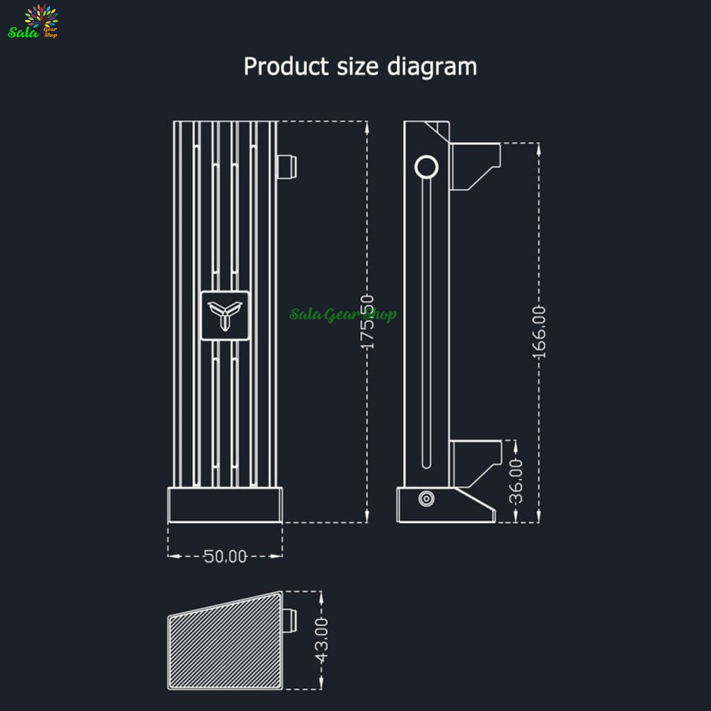 Chống xệ Card VGA Jonsbo VC-4 Led ARGB Sync 5v 3pin
