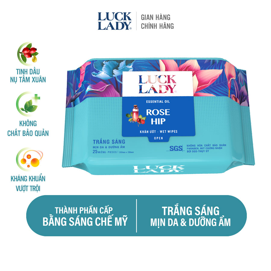 SET Ngừa mụn và trắng da Luck Lady